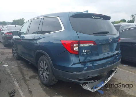 2019 Honda Pilot Ex-L from USA, damaged, VIN 5FNYF5H53KB021184